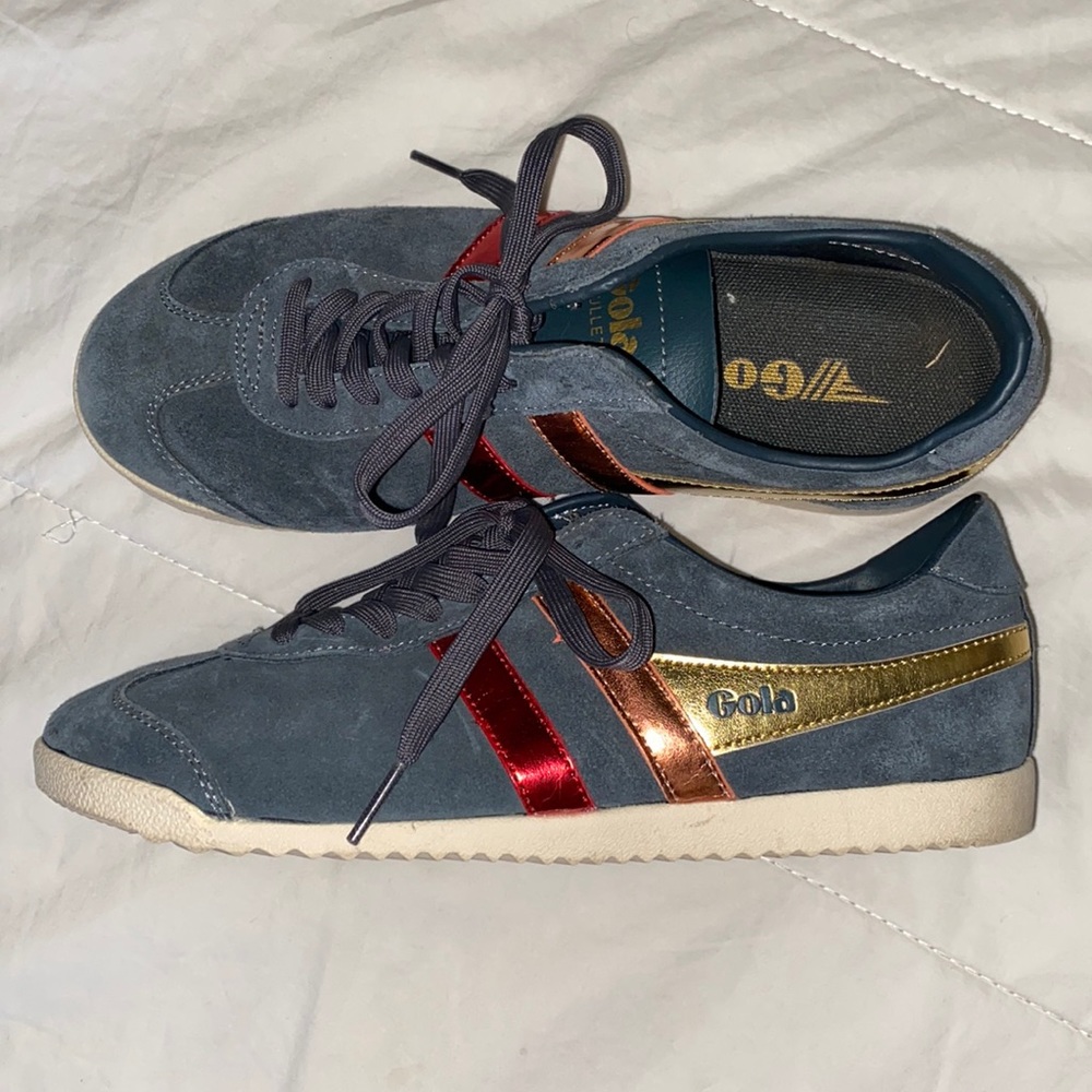 Gola Bullet Suede Sneakers - vintage look